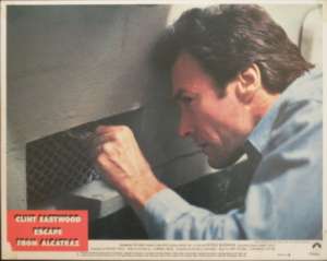 Escape From Alcatraz 1979 Clint Eastwood Fred Ward Lobby Card No 5
