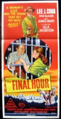 Final Hour, The Daybill Movie poster