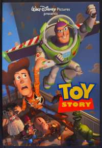 Toy Story movie poster One Sheet Rolled Tom Hanks Buzz Lightyear