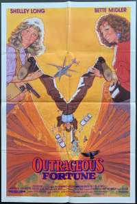 Outrageous Fortune One Sheet Australian Movie poster