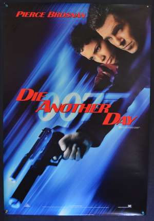 Die Another Day Poster Original One Sheet 2002 Pierce Brosnan James Bond