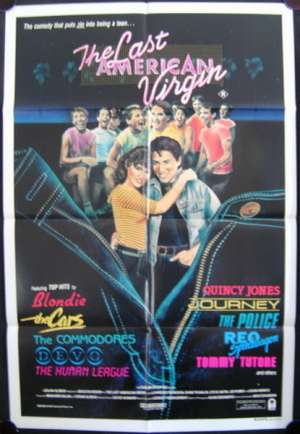 Last American Virgin, The One Sheet Australian Movie poster