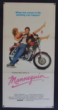 Mannequin poster Daybill Andrew McCarthy Kim Cattrall Starship Music