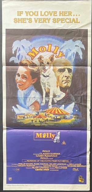 Molly Poster Daybill Original 1983 Claudia Karvan Garry Macdonald
