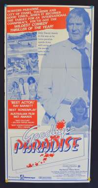 Goodbye Paradise Movie Poster Original Daybill Ray Barrett