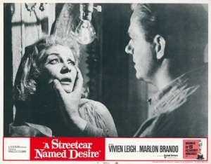 A Streetcar Named Desire 1951 Marlon Brando Vivien Leigh 11x14 USA Lobby Card No. 7