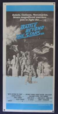 Battle Beyond The Stars Poster Original Daybill 1980 Roger Corman Richard Thomas
