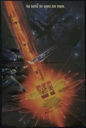 Star Trek 6 VI The Undiscovered Country 1991 Daybill Mini Poster