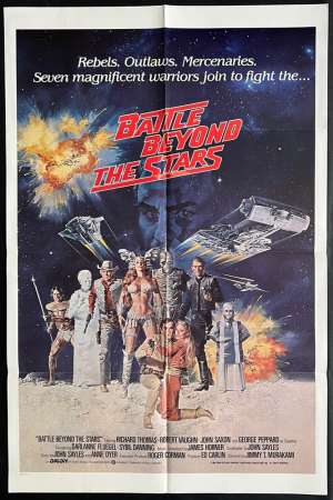 Battle Beyond The Stars Poster Original One Sheet 1980 Roger Corman Sci-Fi