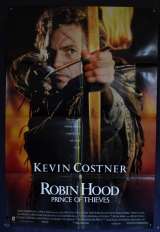 Robin Hood Prince Of Thieves Poster Original One Sheet Kevin Costner Advance Art