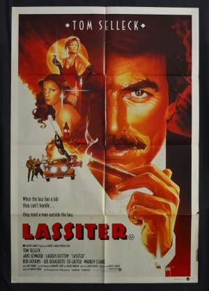 Lassiter 1984 One Sheet movie poster Tom Selleck Jane Seymour Lauren Hutton