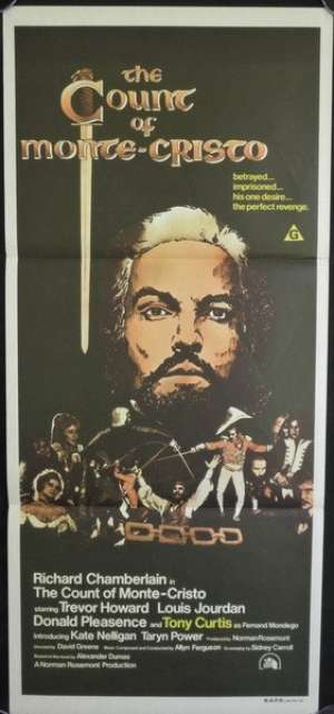 Count Of Monte Cristo, The Daybill Movie poster