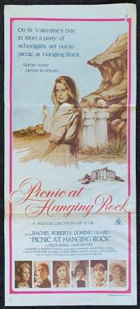 Picnic At Hanging Rock Poster Original Daybill 1975 Jacki Weaver Peter Weir