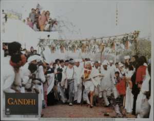 Gandhi Lobby Card