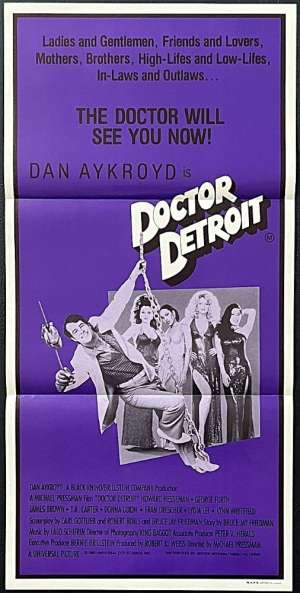 Doctor Detroit Daybill Movie poster