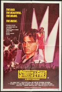 Streets Of Fire One Sheet Australian Movie poster
