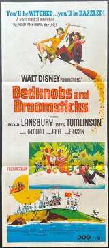 Bedknobs And Broomsticks Daybill Poster 1971 Angela Lansbury