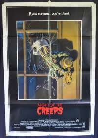 Night Of The Creeps 1986 movie poster One Sheet Jason Lively Zombies