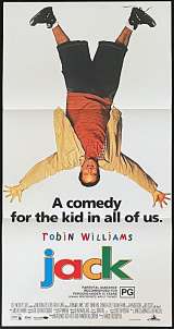 Jack Poster Original Daybill 1996 Robin Williams Dianne Lane