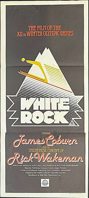 White Rock James Coburn Australian Daybill Movie poster