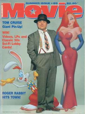 Who Framed Roger Rabbit Movie Magazine 1989 Number 1 Bob Hoskins