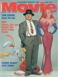 Who Framed Roger Rabbit Movie Magazine 1989 Number 1 Bob Hoskins