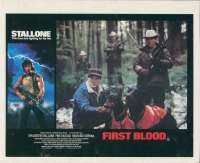 First Blood Lobby Poster Original 11x14 No.4 Sylvester Stallone Rambo