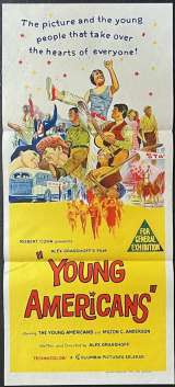 Young Americans Poster Daybill Original 1967 Music Documentary