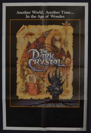 The Dark Crystal 1982 movie poster USA One Sheet Jim Henson Frank Oz