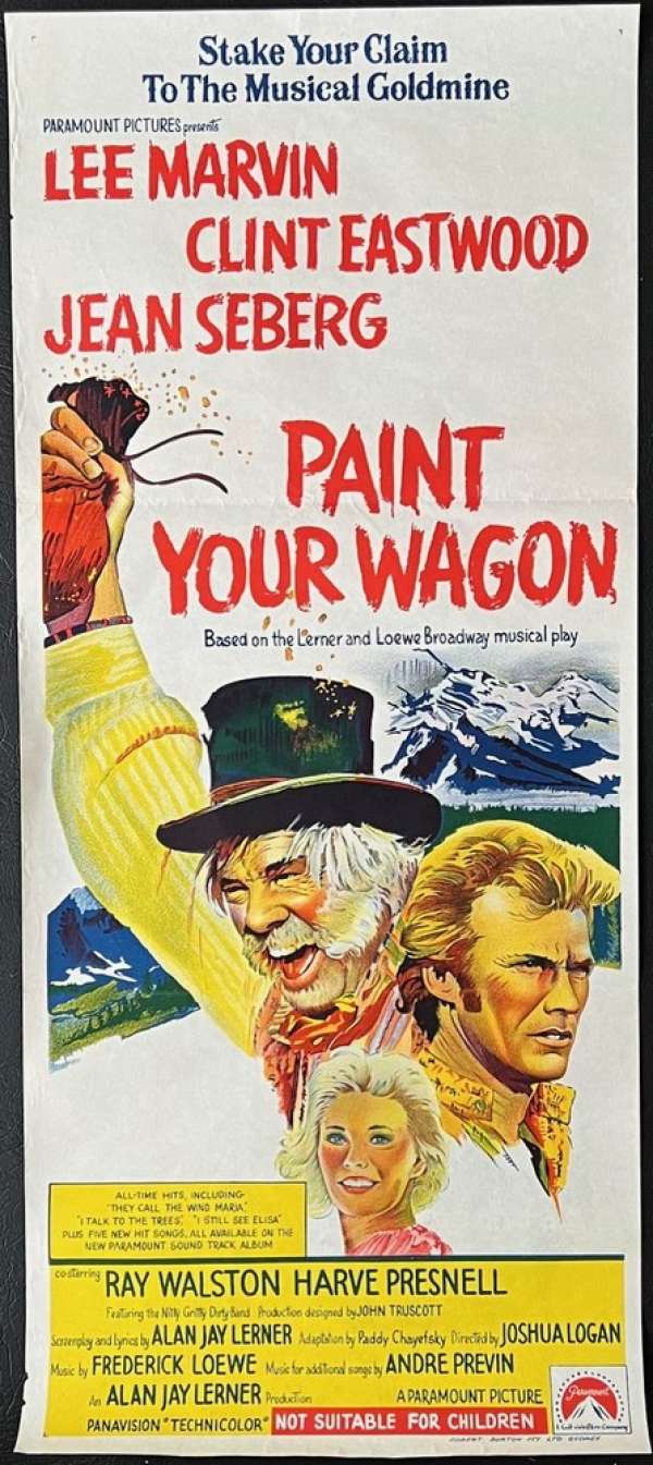Paint Your Wagon Broadway Poster