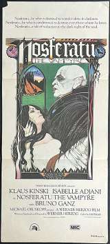 Nosferatu The Vampyre Poster Original Daybill 1979 Klaus Kinski Isabelle Adjani Horror