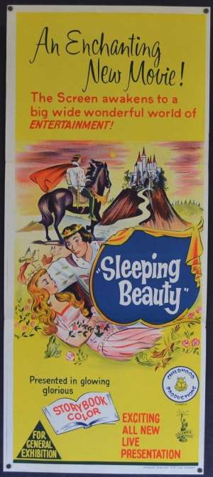 Sleeping Beauty Movie Poster AKA Dornroschen Angela von Leitner