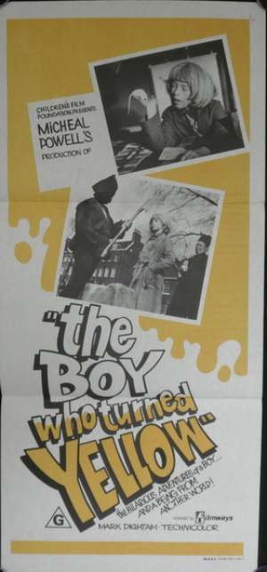 The Boy Who Turned Yellow Movie Poster Daybill