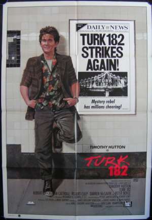 Turk 182 One Sheet Australian Movie poster