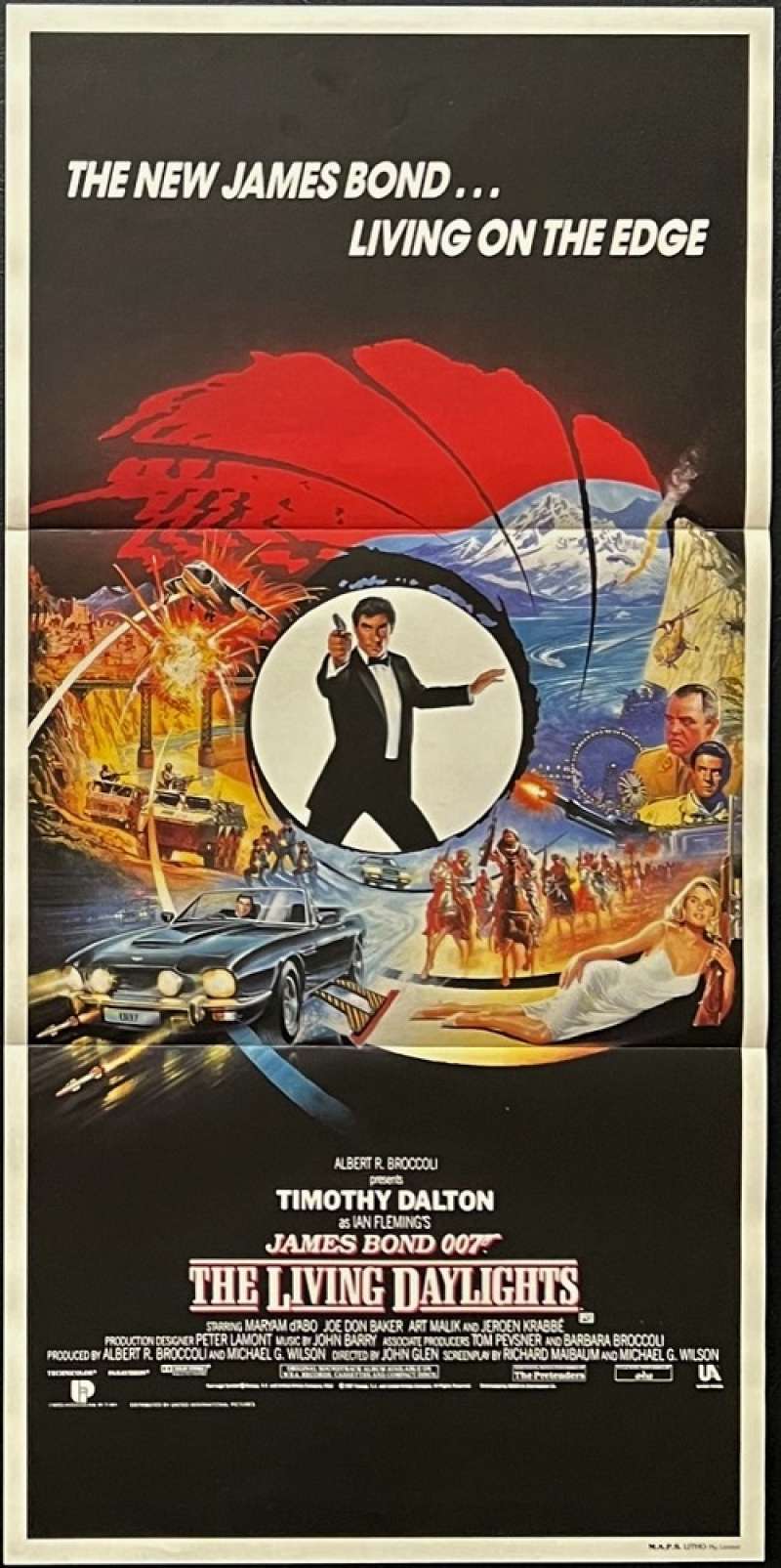 the living daylights movie poster