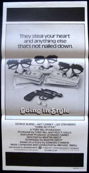 Going In Style Daybill Movie poster