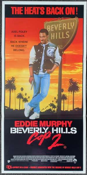 Beverly Hills Cop 2 Poster Original Daybill 1987 Eddie Murphy Judge Reinhold