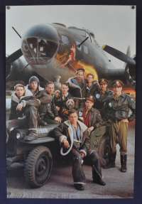 Memphis Belle Poster Original Rare Promotional Art 1990 B-17