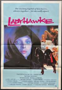 Ladyhawke Movie Poster One Sheet Rutger Hauer Michelle Pfeiffer