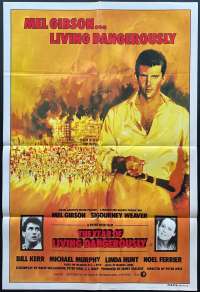 The Year Of Living Dangerously Poster Original One Sheet 1982 Mel Gibson Linda Hunt