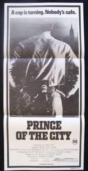 Prince Of The City Daybill Movie poster