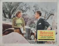 Rebecca 1940 Lobby Card 11x14 1956 Re-Issue Laurence Olivier Joan Fontaine