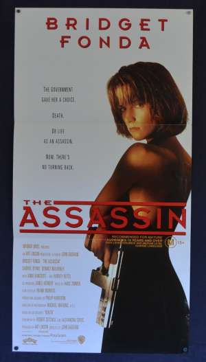 The Assassin Movie Poster Original Daybill 1993 Bridget Fonda Aka Point Of No Return