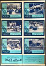 Short Circuit Poster Original Photosheet 1986 Ally Sheedy John Alvin Artwork