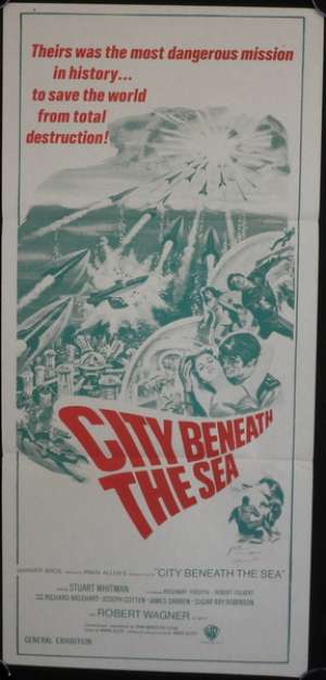 City Beneath The Sea movie poster James Darren Daybill