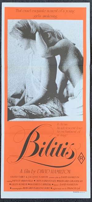 Bilitis Poster Original Daybill 1977 David Hamilton Patti D&#039;Arbanville