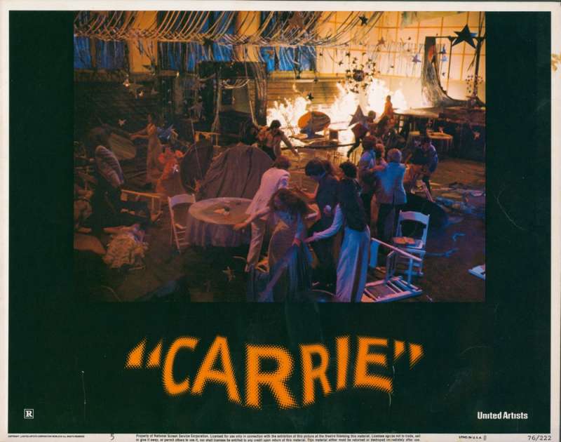 CARRIE Movie Poster 1976 – Rare Horror Reproduction, 70s Classic, Made In USA
