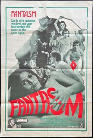 Fantasm Movie Poster Original One Sheet 1976 Ozploitation John Holmes RARE art