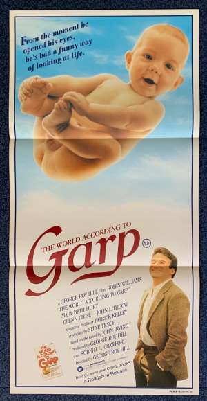 The World According To Garp Poster Original Daybill 1982 Robin Williams