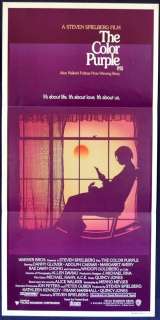The Color Purple Movie Poster Daybill Whoopi Goldberg Oprah Winfrey Steven Spielberg
